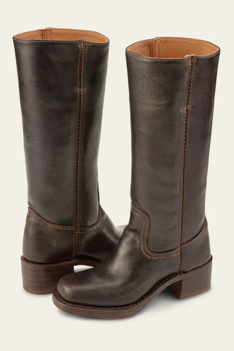 Peyton | Knee-High Boots with Block Heel