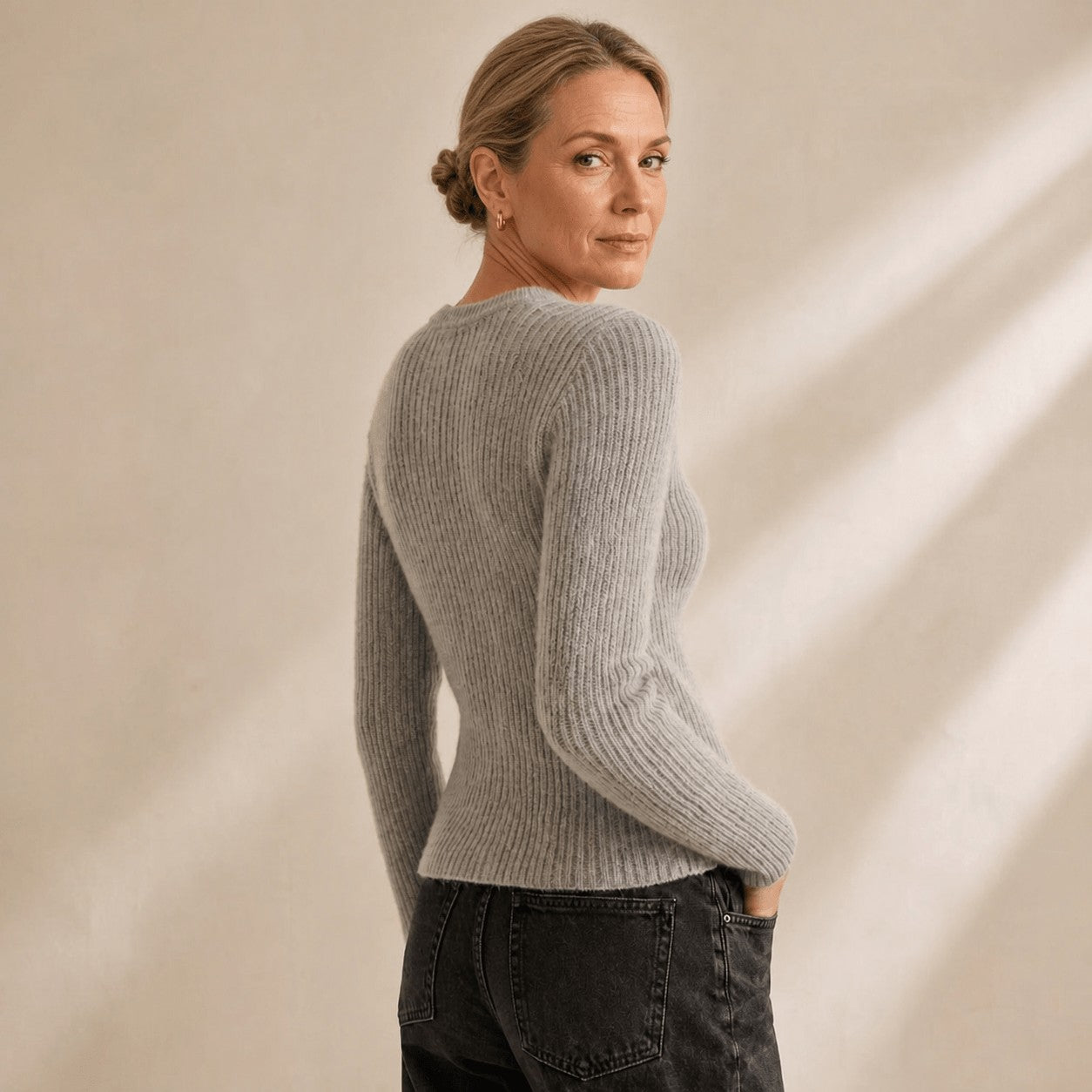 Fern | Longline Button-Down Cardigan