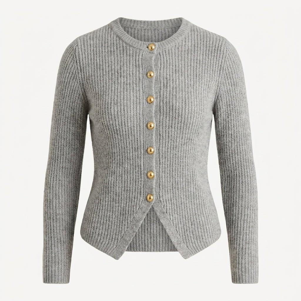 Fern | Longline Button-Down Cardigan