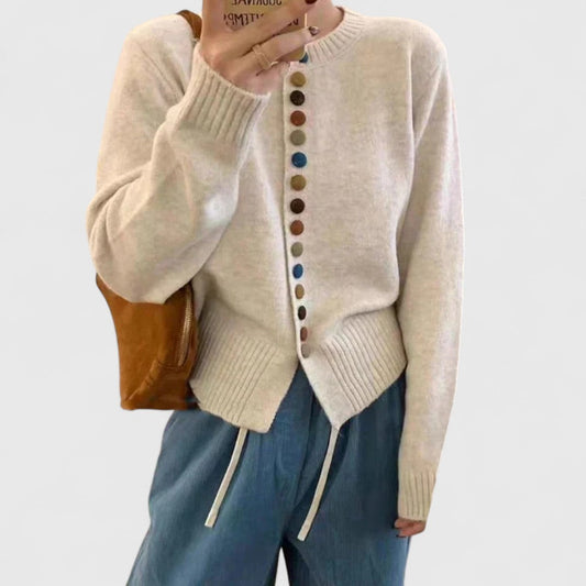 Marigold | Soft Knit Cardigan with Button Details