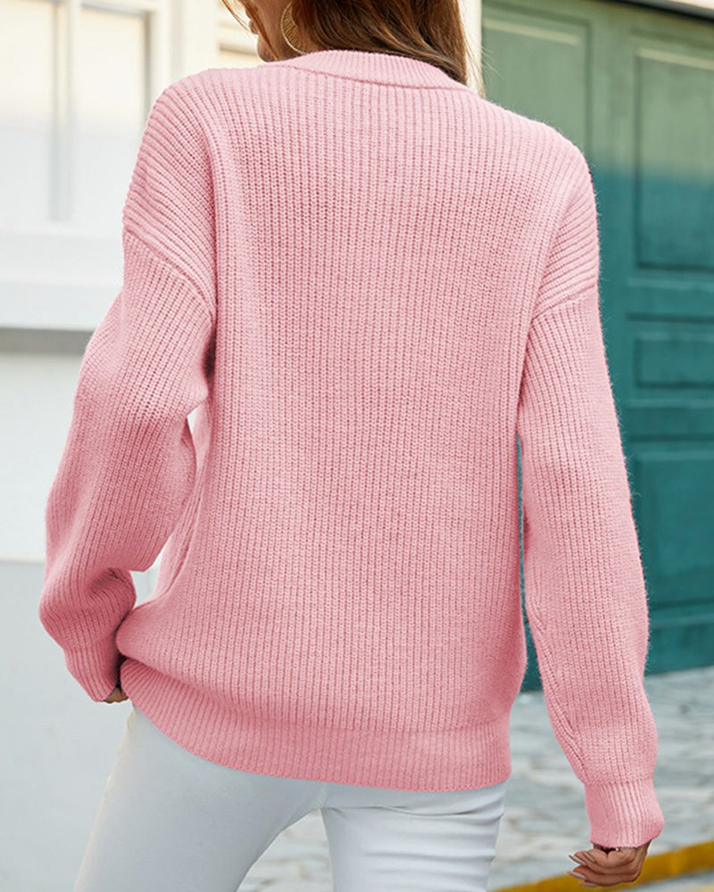 Opal | Thick Round Neck Sweater
